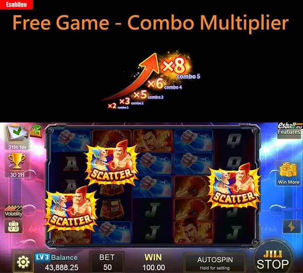 Tính năng Wild và biểu tượng trong slot Boxing King