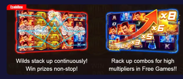 Hệ số nhân combo trong slot Boxing King JILI