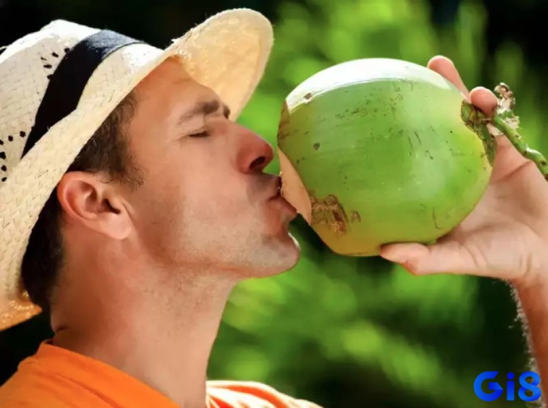 Mơ thấy mình đang uống nước dừa điều này có thể ám chỉ sự ổn định