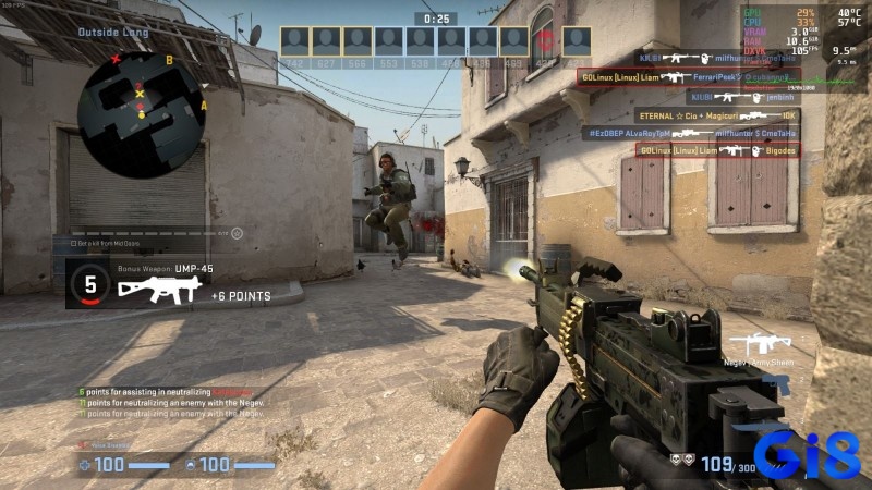 Counter-Strike: Global Offensive (CS:GO) nổi bật bởi nó giúp game thủ thể hiện được kỹ năng của mình