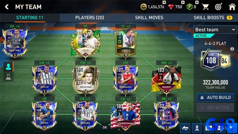 Trải nghiệm FIFA Mobile với đồ họa sắc nét, chế độ chơi phong phú và bản quyền đầy đủ