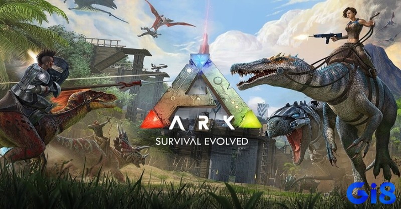 Khám phá và thuần hóa khủng long trong game sinh tồn pc ARK: Survival Evolved