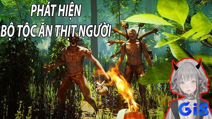 Đối mặt bộ lạc ăn thịt người trong khu rừng đầy nguy hiểm trong game The Forest