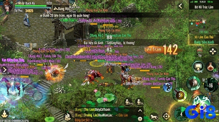 Kiếm Thế – game PK đỉnh cao với hệ thống môn phái đa dạng.