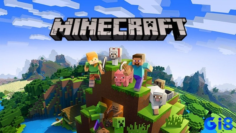 Game nhẹ cho PC với xây dựng và khám phá thế giới khối vuông trong Minecraft cơ bản cho PC yếu.