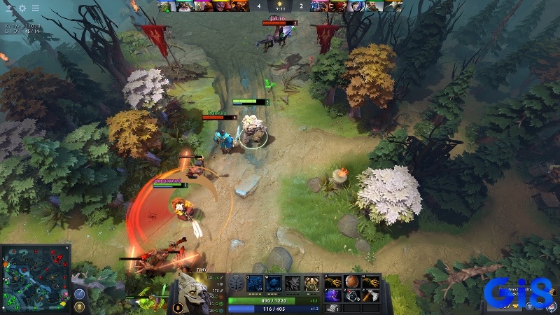 Dota 2 – MOBA có chiều sâu chiến thuật cao và cơ chế phức tạp nhất hiện nay.