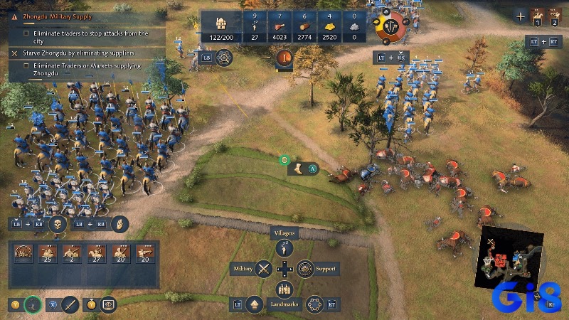 Age of Empires IV tái hiện chiến thuật lịch sử từ thời Trung Cổ đến Phục Hưng.