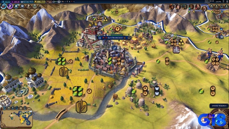 Civilization VI – dẫn dắt nền văn minh từ thời đồ đá đến kỷ nguyên vũ trụ.