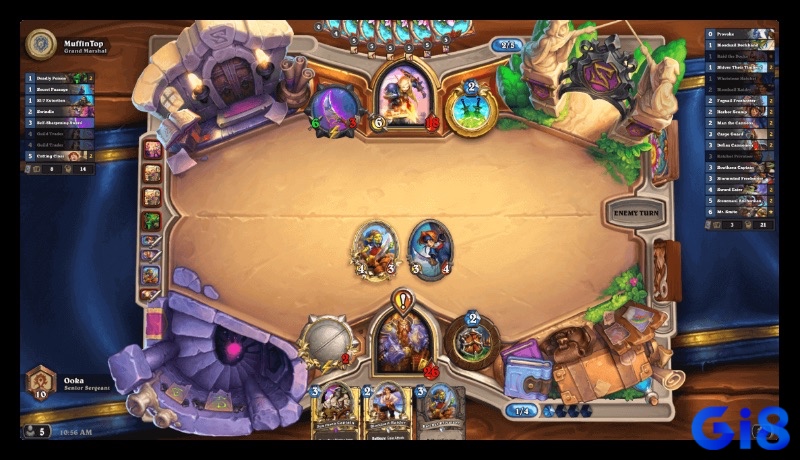 Hearthstone – dễ chơi nhưng khó làm chủ với hàng nghìn lá bài đa dạng.