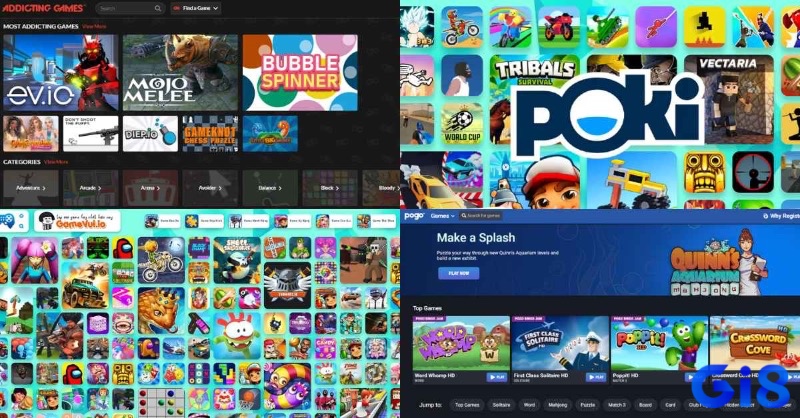 Cùng gi8 khám phá các trang web chơi game online hay nhất nhé
