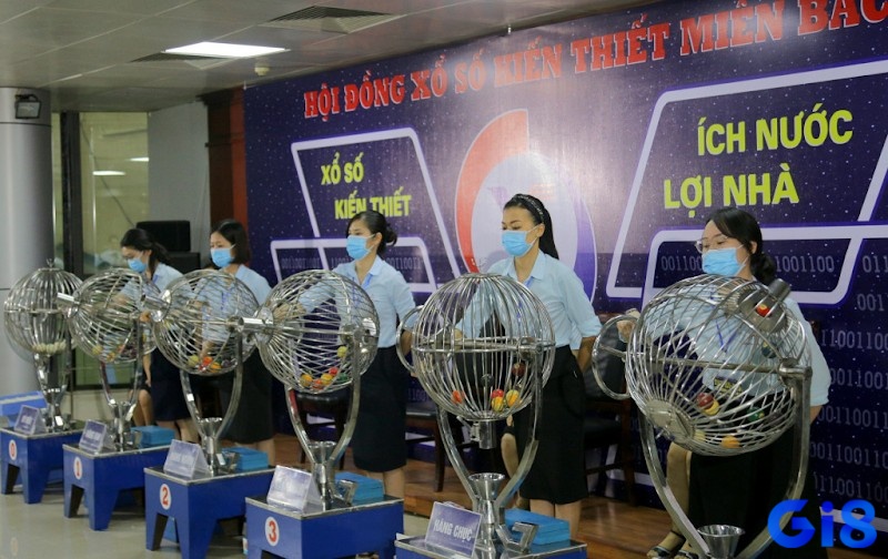 Màn hình quay số trực tiếp và dò vé tự động trên ứng dụng Xổ Số Trực Tiếp.