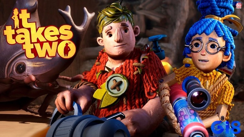 It Takes Two là game 2 người 1 máy PC phiêu lưu hợp tác cực kỳ xuất sắc.