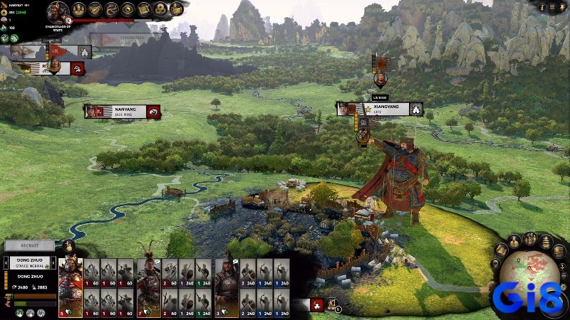 Total War: Three Kingdoms mang lại trải nghiệm chiến thuật hoành tráng cả theo lượt và thời gian thực.