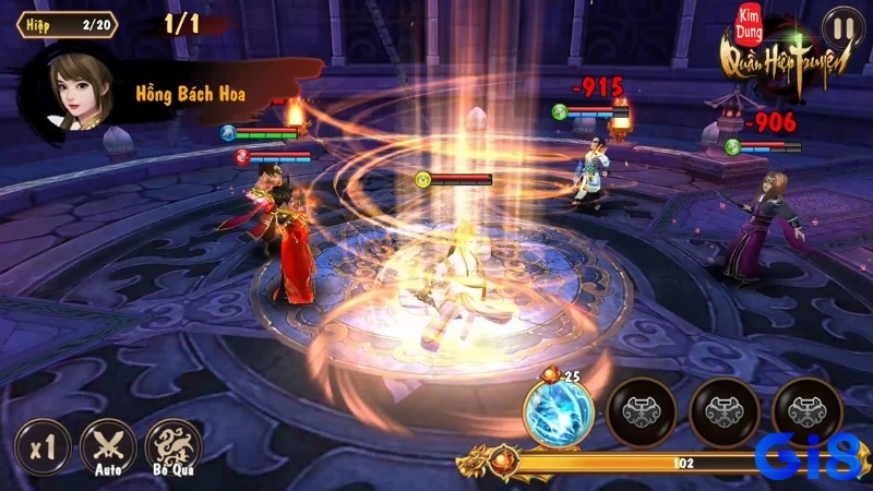 Game chiến thuật theo lượt việt hóa, tổng hợp nhân vật và tình tiết từ tiểu thuyết Kim Dung.