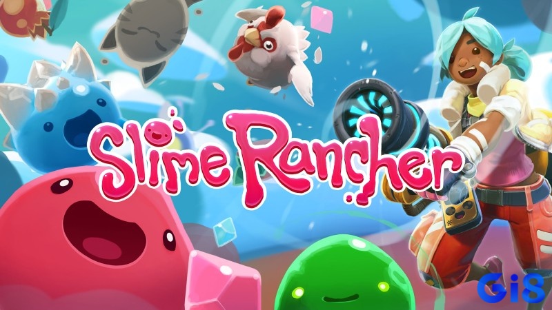 Slime Rancher nổi bật với thế giới 3D tươi sáng, lối chơi nuôi slime vui nhộn và đầy sáng tạo