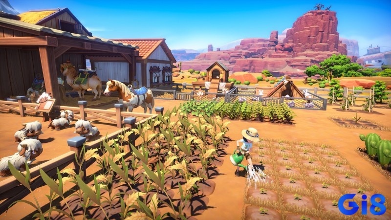 Game nông trại trên PC đa dạng phong cách từ pixel art hoài niệm, 3D hiện đại đến hoạt hình vui nhộn, kèm nhạc nền thư giãn