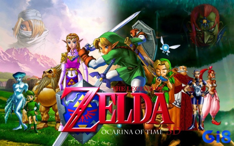 The Legend of Zelda: Ocarina of Time cách mạng hóa game 3D với thế giới Hyrule rộng lớn và cơ chế chiến đấu mới