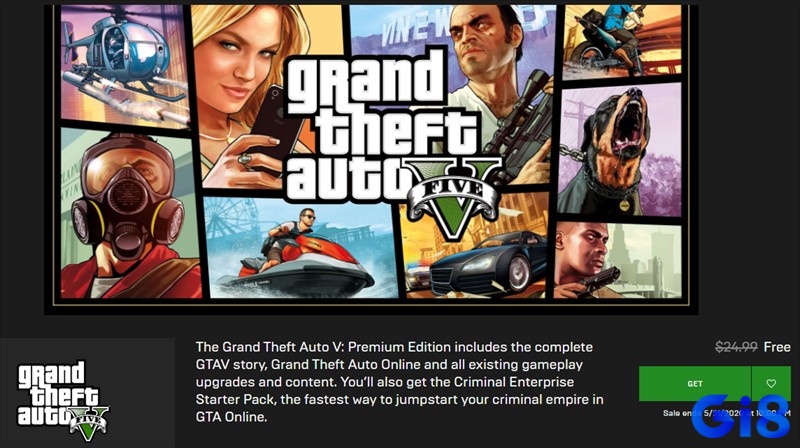 Top 10 game hay nhất mọi thời đại Grand Theft Auto V đưa người chơi vào Los Santos sôi động, cốt truyện kịch tính cùng chế độ online cuốn hút
