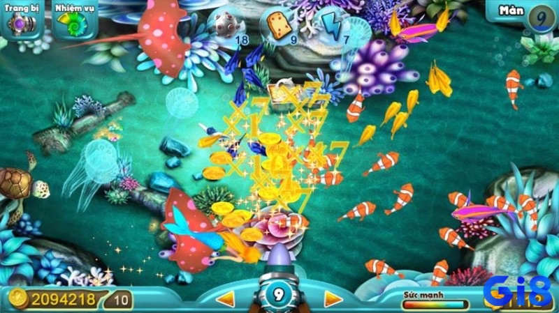 Game bắn cá hiện đại đầu tư mạnh vào đồ họa, hiệu ứng và lối chơi phong phú để giữ chân người chơi.