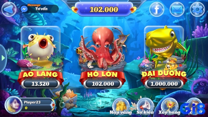 Các tựa game bắn cá đổi thưởng mới nhất luôn mang đến đồ họa hiện đại, tính năng nổ hũ và hệ thống phần thưởng phong phú.