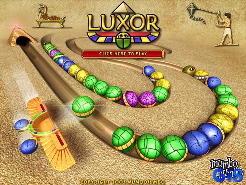 Luxor – series game kết hợp giữa bắn bi giải trí và hành trình khám phá Ai Cập huyền bí.