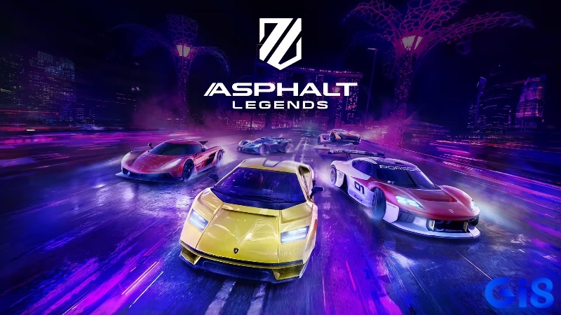 Asphalt 9 – biểu tượng tốc độ với đồ họa 3D và hiệu ứng nitro bùng nổ.