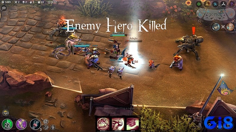 MOBA trên di động là lựa chọn hàng đầu cho game thủ những game online hay trên điện thoại thích chiến thuật và đồng đội.