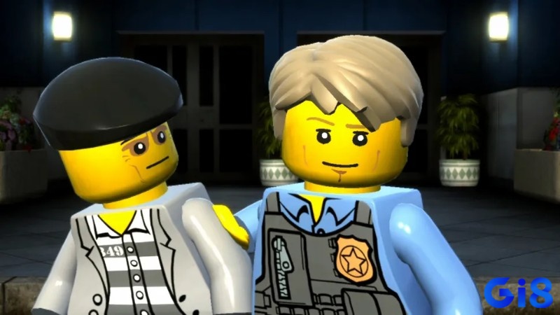 Lego City Undercover nổi bật với thiết kế tươi sáng và gameplay hài hước, dễ tiếp cận với mọi người chơi