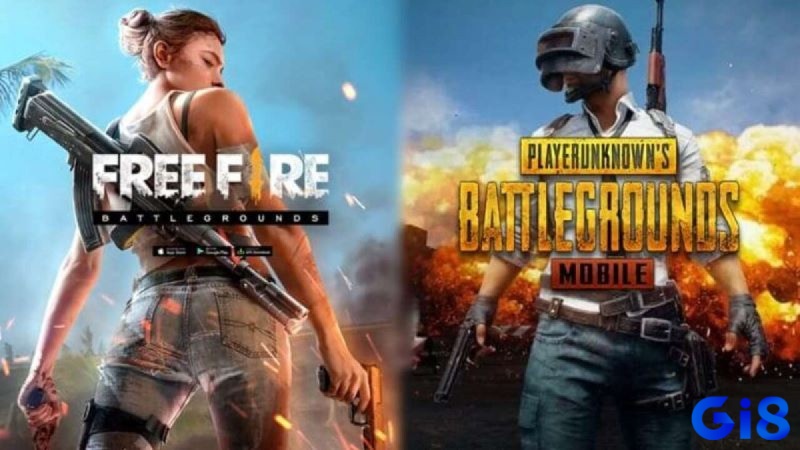 Free Fire hấp dẫn, với lối chơi nhanh gọn, PUBG Mobile nổi bật nhờ đồ họa chân thực và chiến thuật đồng đội cao