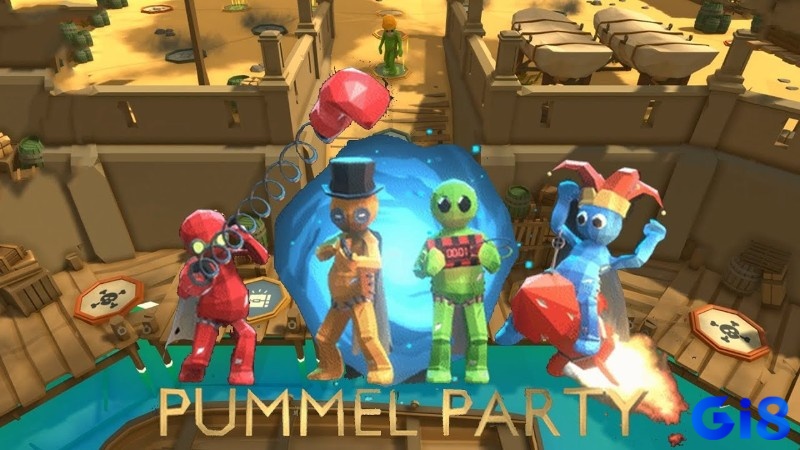 Pummel Party khiến người chơi cười nghiêng ngả với lối chơi hỗn loạn và vui tươi