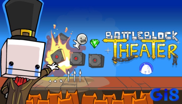 BattleBlock Theater gây ấn tượng bởi phong cách hoạt hình độc đáo và nhịp chơi vui tươi