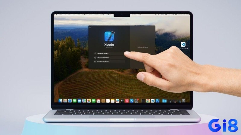 Cài macOS trên máy ảo để truy cập App Store và chạy ứng dụng iOS qua Xcode Simulator.