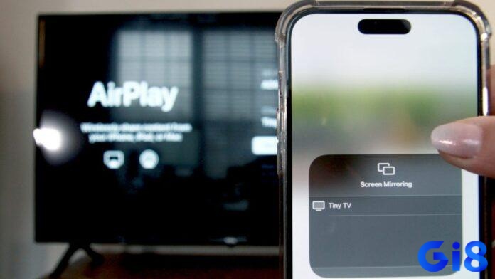 Truyền nội dung từ iPhone/iPad lên PC thông qua AirPlay để chơi game trên màn hình lớn.