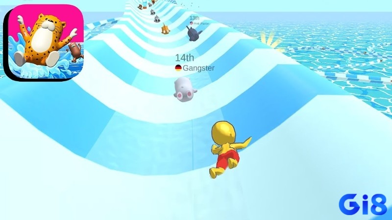 Aquapark.io chinh phục người chơi bởi sự đơn giản, vui nhộn và tính cạnh tranh cực cao