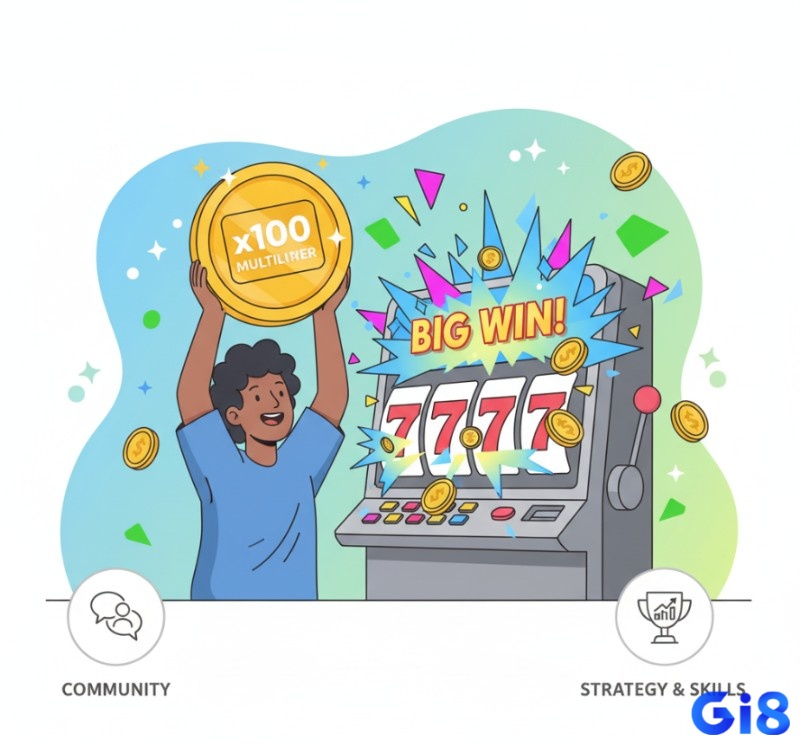 Người chơi slot game vui mừng nâng cao giải thưởng chiến thắng lớn với multiplier trong slot game là gì bùng nổ