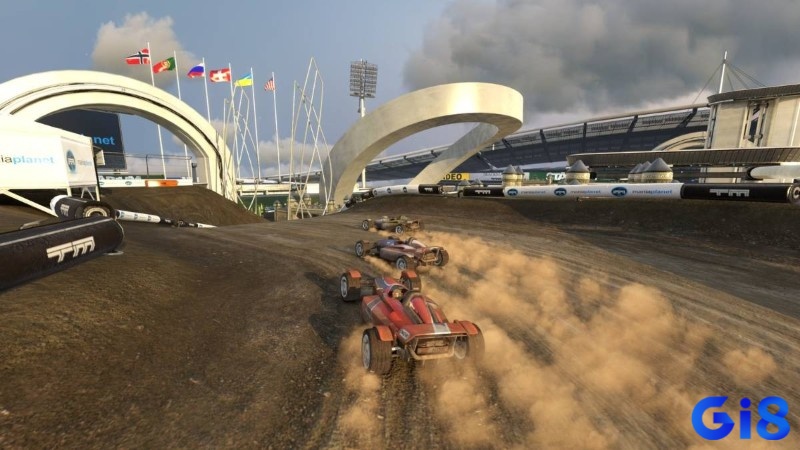 TrackMania 2 tạo dấu ấn nhờ những đường đua cực dị và nhịp độ chơi nhanh, nhiều thử thách