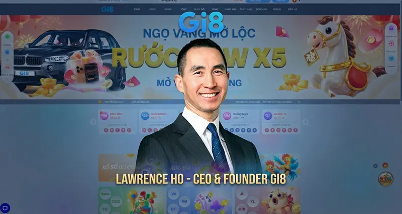 Lawrence Ho hợp tác cùng Gi8 (Gi8d.pro) với vai trò là CEO & Author