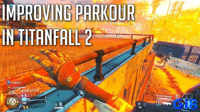 Titanfall 2 cho cảm giác parkour mượt mà, khiến giao tranh luôn biến hoá
