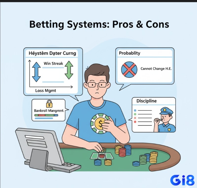 Người chơi baccarat quản lý ngân sách và đặt cược có kỷ luật, tránh phụ thuộc vào hệ thống