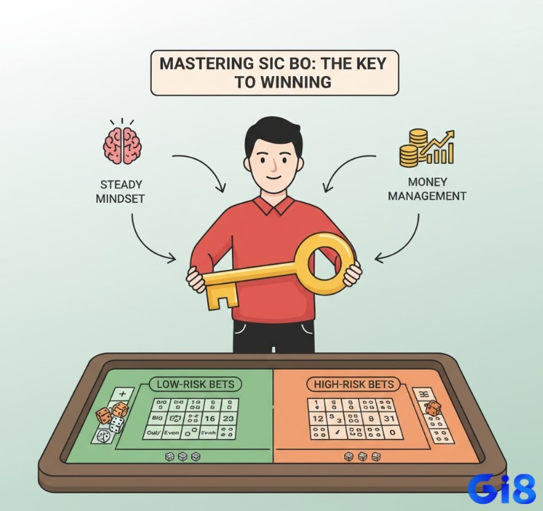 Người chơi Sic Bo kết hợp phân loại cược sic bo với tâm lý vững vàng và quản lý vốn khoa học để xây dựng lợi thế bền vững