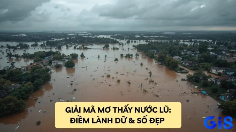 Giải mã giấc mơ thấy nước lụt thì đánh các con số nào?