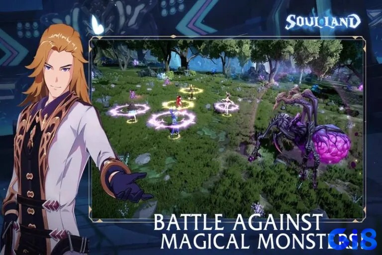 Tổ đội Hồn Sư tham gia chiến đấu liên server trong Soul Land