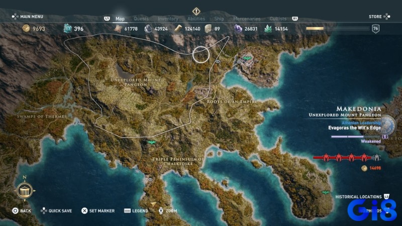 Điểm đồng bộ giúp mở bản đồ và tạo lợi thế khi khám phá thế giới Assassin’s Creed